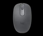 Мышь Logitech M196 (910-007459) [беспроводная, светодиодная, 1000 DPI, серый]