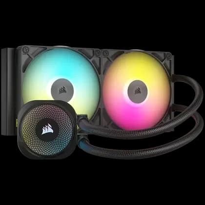 Система охлаждения Corsair iCUE LINK TITAN 280 RX RGB AIO (CW-9061017-WW) [140 x 140 x 25 мм, 1700 об/мин, 36 дБ, 4 pin]