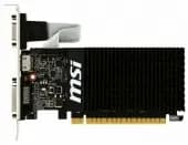 Видеокарта MSI GeForce GT 710 [GT710 2GD3H LP] [2 ГБ, GDDR3, 64 бит, 954 МГц, VGA, DVI, HDMI]