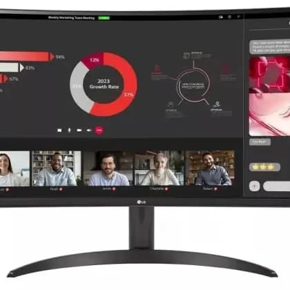 Монитор LG UltraWide QHD 34WR50QK 34" (34WR50QK-B) (34WR50QK-B.ARUZ)