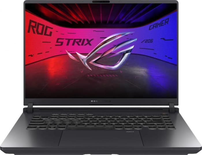 Ноутбук Asus ROG Strix G16 G615JM-RV039 (90NR0N61-M001D0) [16", Core i5-13450HX, 16 ГБ ОЗУ, 1 ТБ SSD, RTX 5060, DOS]