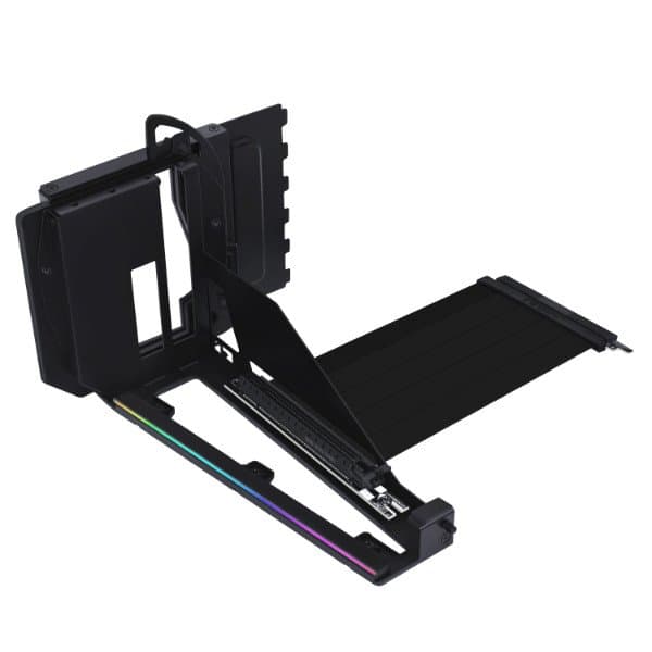Вертикальный держатель Видеокарты Lian Li Vertical GPU Bracket Kit V4 Черный G89.VG4-5-V4X.00