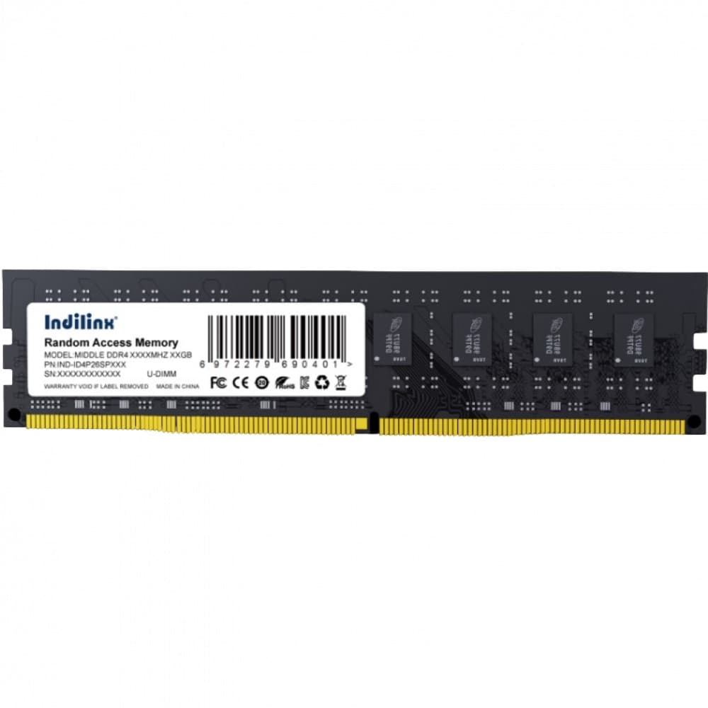 ОЗУ Indilinx ID4P32SP16X IND-ID4P32SP16X DIMM, DDR4, 16 Гб, 3200 МГц
