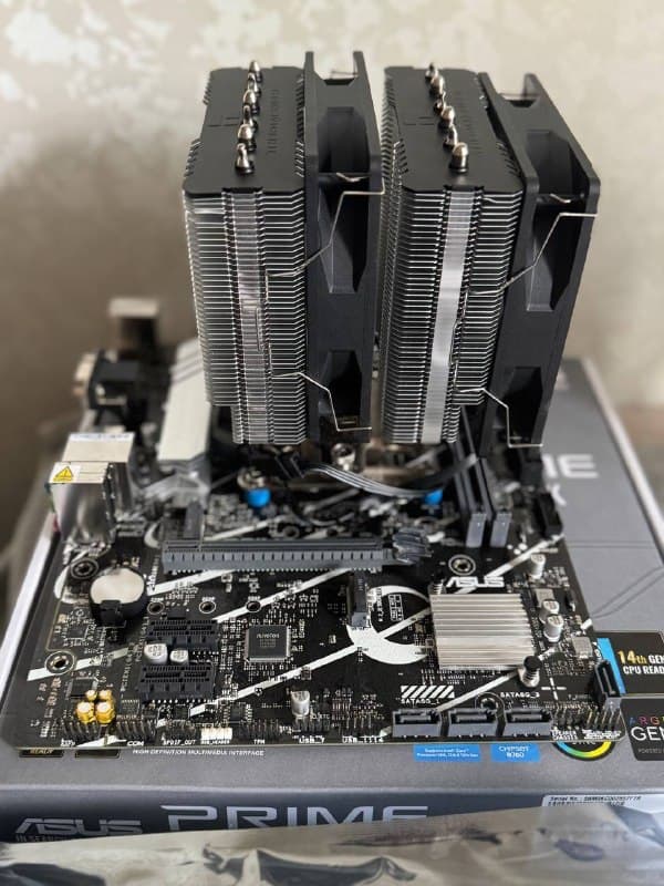 Сборка ПК Intel Core i5 14400F, B760, Asus Prime D5, Pierless Assassin 120