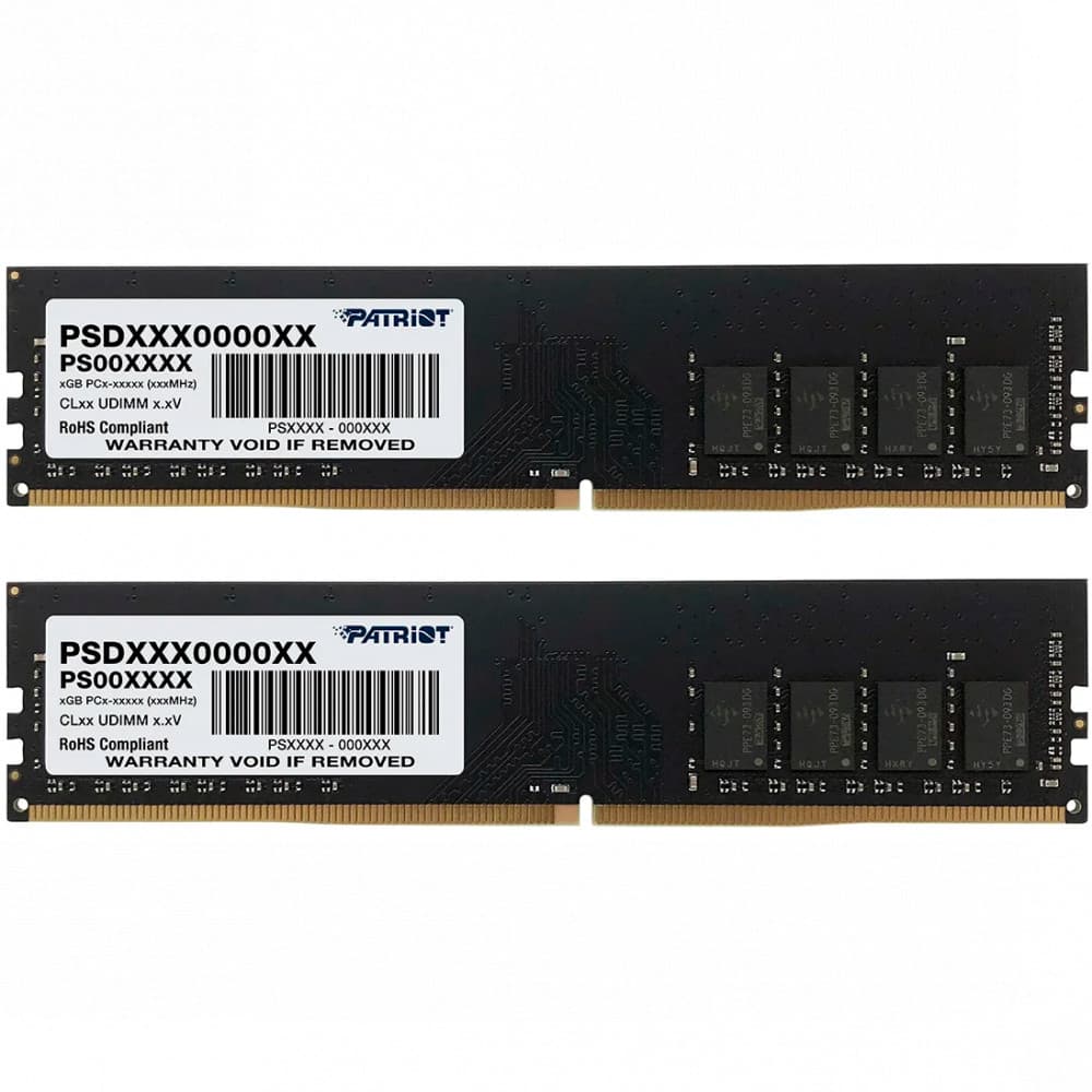 ОЗУ Patriot Signature PSD416G3200K DIMM, DDR4, 16 Гб (2 х 8 Гб), 3200 МГц
