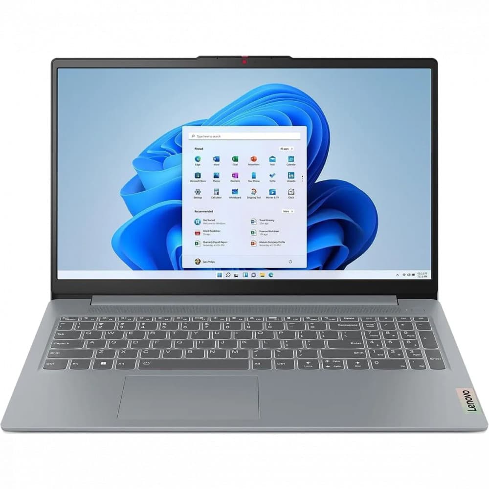 Ноутбук Lenovo IdeaPad Slim 3 15AMN8 82XQ015ARK 15.6 ", FHD 1920x1080 (16:9), AMD, Ryzen 5, 8 Гб, 512 ГБ, AMD Radeon 610M