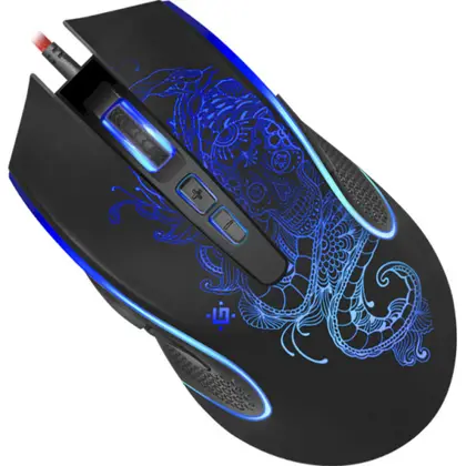 Мышь Defender Venom GM-640L 52640 Игровые, Проводная