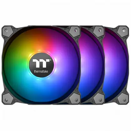Система охлаждения Thermaltake Pure Plus 12 RGB TT Premium Edition 3-Fan Pack CL-F063-PL12SW-A