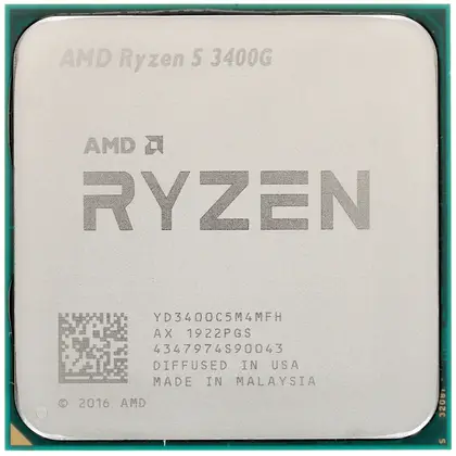 Процессор AMD Ryzen 5 3400G OEM Ryzen 5, 4, 3.7, 4, OEM