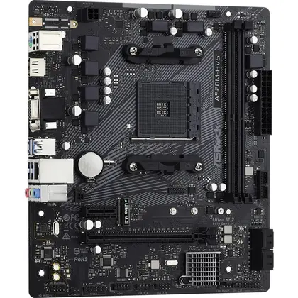 Материнская плата ASRock A520M-HVS Micro-ATX, AMD AM4