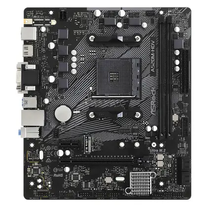 Материнская плата ASRock A520M-HDV Micro-ATX, AMD AM4