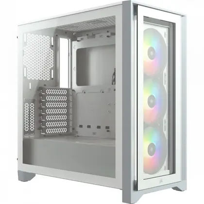 Корпус Corsair iCUE 4000X RGB White CC-9011205-WW Mid-Tower