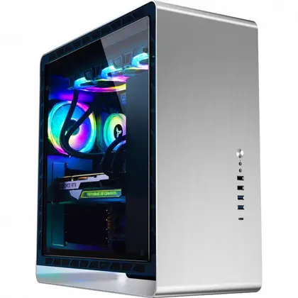 Корпус Jonsbo UMX6-G Silver Mid-Tower
