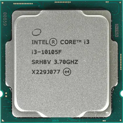 Процессор Intel Core I3-10105F OEM CM8070104291323 Core i3, 4, 3.7, 6, OEM