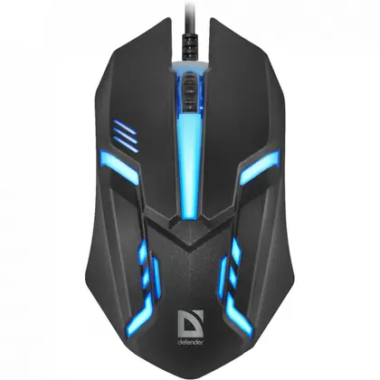 Мышь Defender Hit MB-550 B 52550 Игровые, Проводная