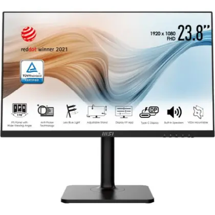 Монитор MSI MD241P 9S6-3PA59H-006 23.8 ", IPS, Full HD 1920x1080 (16:9), 75 Гц