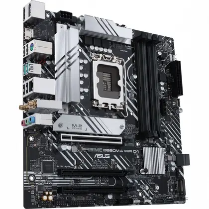 Материнская плата Asus PRIME B660M-A WIFI D4 90MB1AE0-M0EAY0 Micro-ATX, LGA 1700