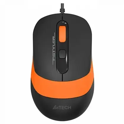 Мышь A4Tech FM10/ORANGE Бюджетные, Проводная