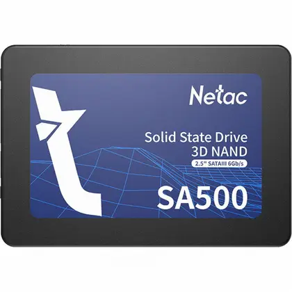 Жесткий диск Netac SA500 NT01SA500-512-S3X SSD (твердотельные), 512 ГБ, 2.5 дюйма, SATA
