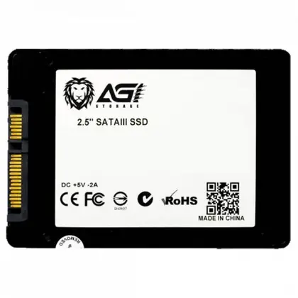 Жесткий диск AGILE AGI1K0GIMAI238 SSD (твердотельные), 1 ТБ, 2.5 дюйма, SATA