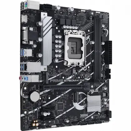 Материнская плата Asus PRIME B760M-K D4 Micro-ATX, LGA 1700