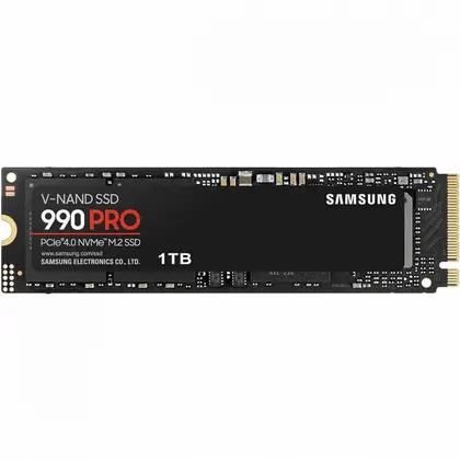 Жесткий диск Samsung 990 PRO MZ-V9P1T0BW SSD (твердотельные), 1 ТБ, M.2, PCIe