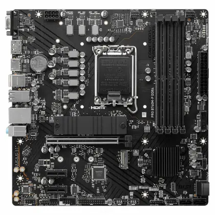 Материнская плата MSI PRO B760M-P DDR4 Micro-ATX, LGA 1700