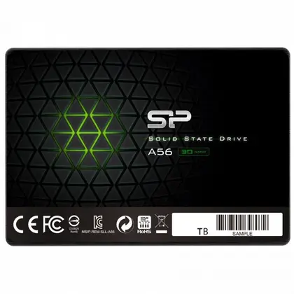 Жесткий диск Silicon Power SP002TBSS3A56A25 SSD (твердотельные), 2 ТБ, 2.5 дюйма, SATA