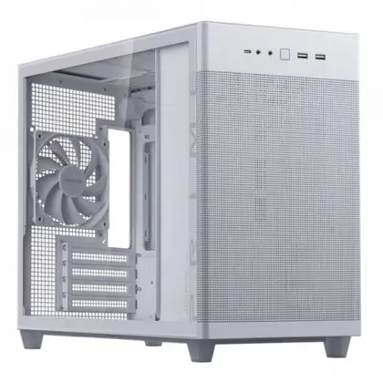 Корпус Asus AP201 TG White 90DC00G3-B39010 Mini-Tower