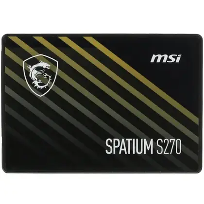 Жесткий диск MSI SPATIUM S270 S78-440N070-P83 SSD (твердотельные), 240 ГБ, 2.5 дюйма, SATA
