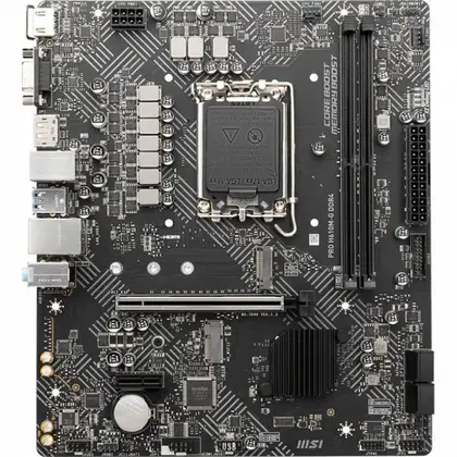 Материнская плата MSI PRO H610M-G Micro-ATX, LGA 1700