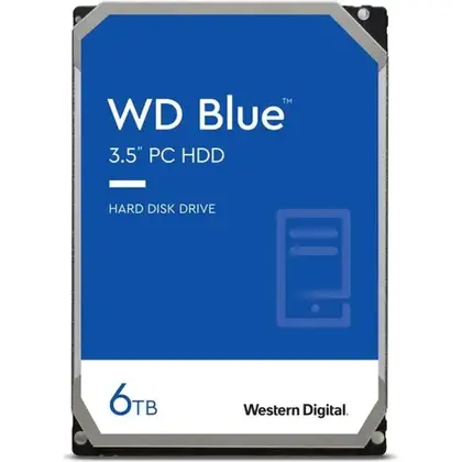 Жесткий диск Western Digital WD60EZAX HDD (классические), 6 ТБ, 3.5 дюйма, SATA