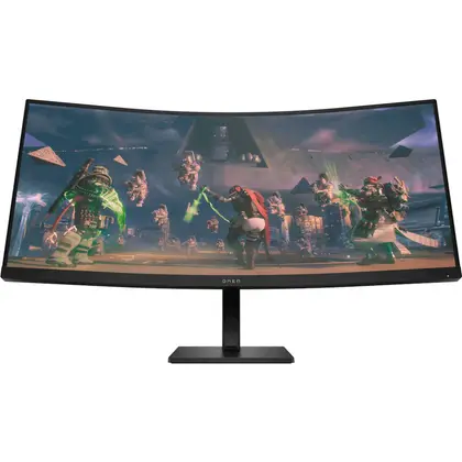 Монитор HP OMEN 34c 780K8AA 34 ", VA, Ultra-Wide QHD 3440x1440 (21:9), 165 Гц