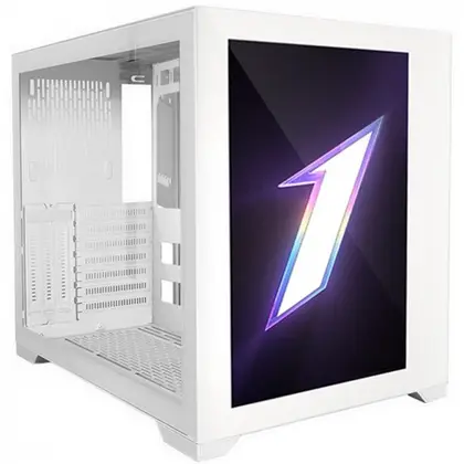 Корпус 1STPLAYER SP7-EV-WH Mid-Tower