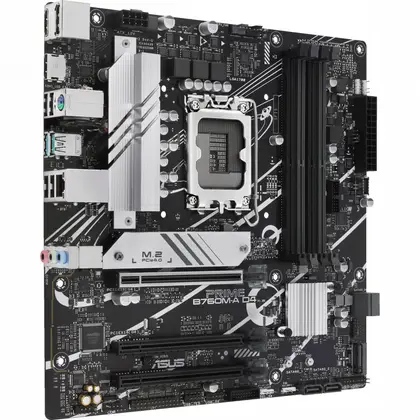 Материнская плата Asus PRIME B760M-A D4-CSM Micro-ATX, LGA 1700