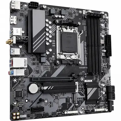 Материнская плата Gigabyte B650M D3HP AX B650M D3HP AX (REV1.0) Micro-ATX, AMD AM5