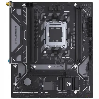 Материнская плата Maxsun Challenger B650M WIFI MS-Challenger B650M WIFI Mini-ATX, AMD AM5