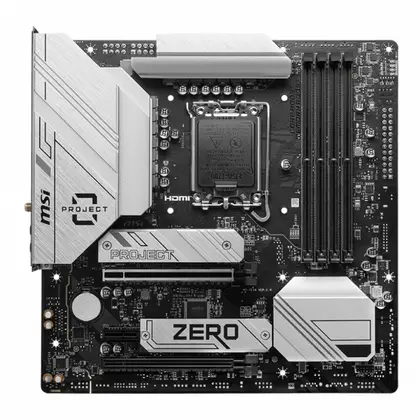 Материнская плата MSI B760M PROJECT ZERO Micro-ATX, LGA 1700