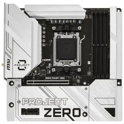 Материнская плата MSI B650M PROJECT ZERO Micro-ATX, AMD AM5