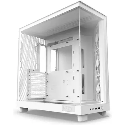 Корпус NZXT H6 Flow White CC-H61FW-01 Mid-Tower