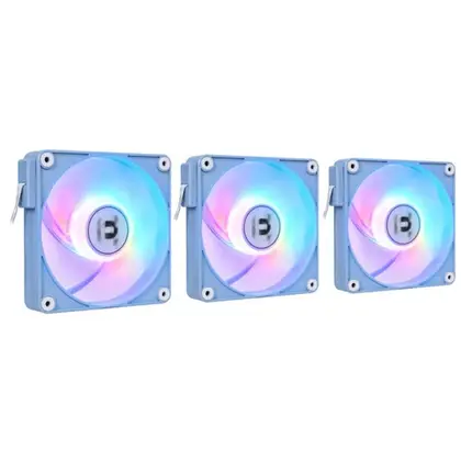 Система охлаждения Thermaltake CT120 EX Reverse ARGB Sync Hydrangea Blue CL-F198-PL12BU-A Для системного блока