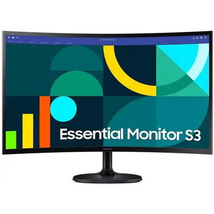 Монитор Samsung Essential S3 LS27D364GAIXCI 27 ", VA, Full HD 1920x1080 (16:9), 100 Гц
