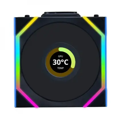 Система охлаждения Lian Li UNI FAN SL WIRELESS LCD G99.12RSLLCD1W1B.00 Для системного блока