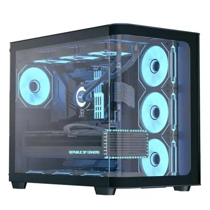 Корпус Aerocool P500C Black P500C-G-BK-V1 Mid-Tower