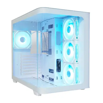 Корпус Aerocool P500C White P500C-G-WT-V1 Mid-Tower