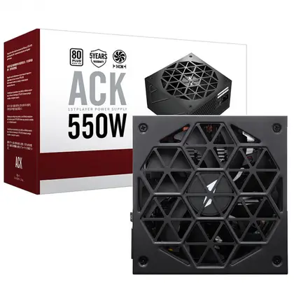 Блок питания 1STPLAYER HA-550AC1-BK 550 Вт