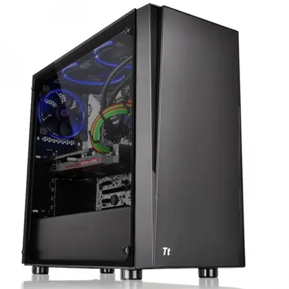 Корпус Thermaltake Versa J21 TG CA-1K1-00M1WN-00 Mid-Tower