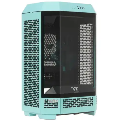 Корпус Thermaltake The Tower 300 Turquoise CA-1Y4-00SBWN-00 Mini-Tower