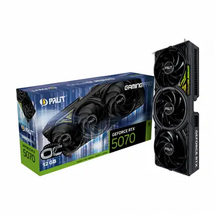 Видеокарта Palit RTX5070 GAMINGPRO OC 12GB NE75070T19K9-GB2050A 12 ГБ