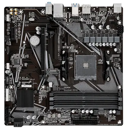 Материнская плата Gigabyte A520M DS3H V2 rev.1.1 Micro-ATX, AMD AM4